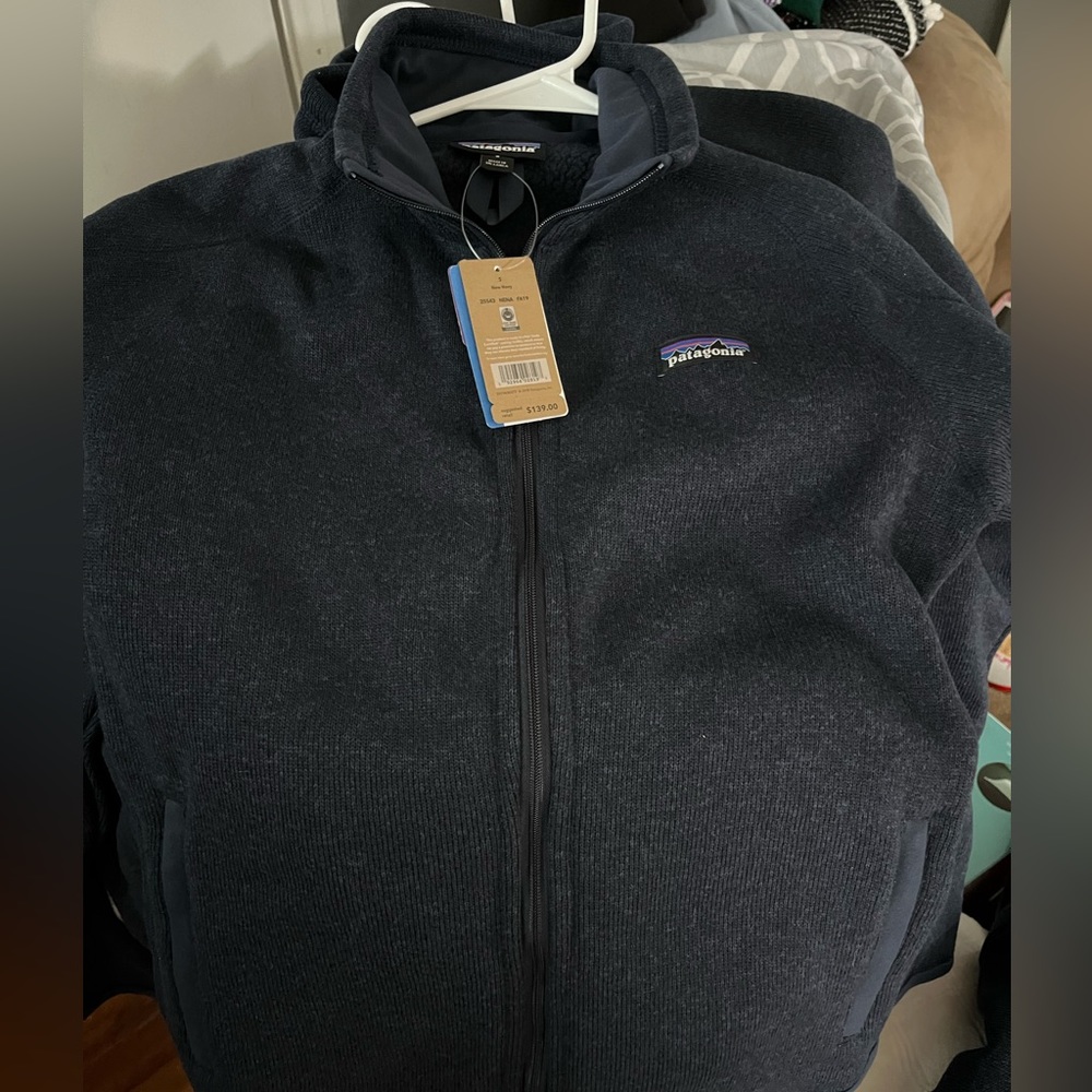 Navy Blue Patagonia Women Sweater Size Small